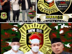 Angkat Bicara. Ketua WN 88 Sub Unit 01 Bekasi Raya Mitra TNI-POLRI. 