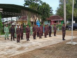 Polsek Cijaku Polres Lebak Memberikan Pelatihan Dan Pembinaan Kepada Satlinmas Se-Kecamatan Cijaku
