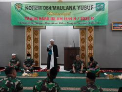 Danrem 064/MY Doa Bersama Menyambut Tahun Baru 1 Muharam 1444 / 2022 M Danrem 064/MY Doa Bersama Menyambut Tahun Baru 1 Muharam 1444 / 2022 M