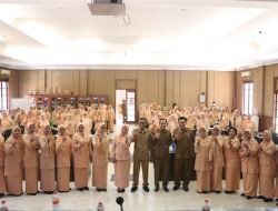 Pembukaan Sosialisasi AD ART DWP dan Sosialisasi Kehidupan Berkoperasi di Lingkungan DWP Kabupaten Lebak 
