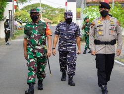 Selaku Dansatgas Pamwil Danrem 064/MY Sambut Kedatangan Wapres Di Tanara