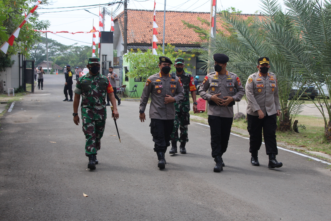 Danrem 064/MY Pimpin Pengamanan VVIP Kedatangan Wapres RI Di Tanara