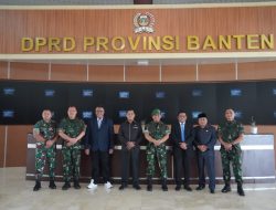 Kunjungi Ketua DPRD, Danrem 064/MY Sepakat Tingkatkan Sinergitas