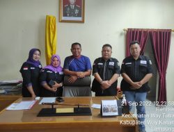 Letkol Sulistyo Yulianto.SE Komandan Skadron 12/Serbu Way Tuba menerima Kunjungan Pengurus SMSI Way Kanan Letkol Sulistyo Yulianto.SE Komandan Skadron 12/Serbu Way Tuba menerima Kunjungan Pengurus SMSI Way Kanan