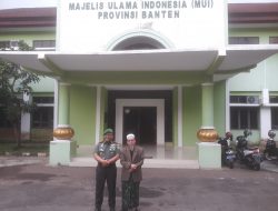 Akui Miliki Ponpes di Kampungnya, Danrem 064/MY Kunjungi MUI Banten Akui Miliki Ponpes di Kampungnya, Danrem 064/MY Kunjungi MUI Banten