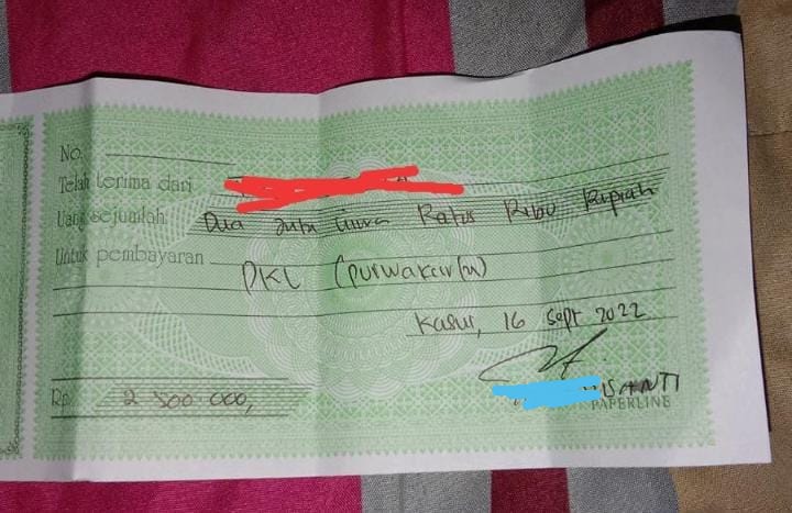 Diduga Salah Satu Sekolah Menengah Kejuruan (SMK) di Way Kanan Lakukan pungutan Liar (pungli)