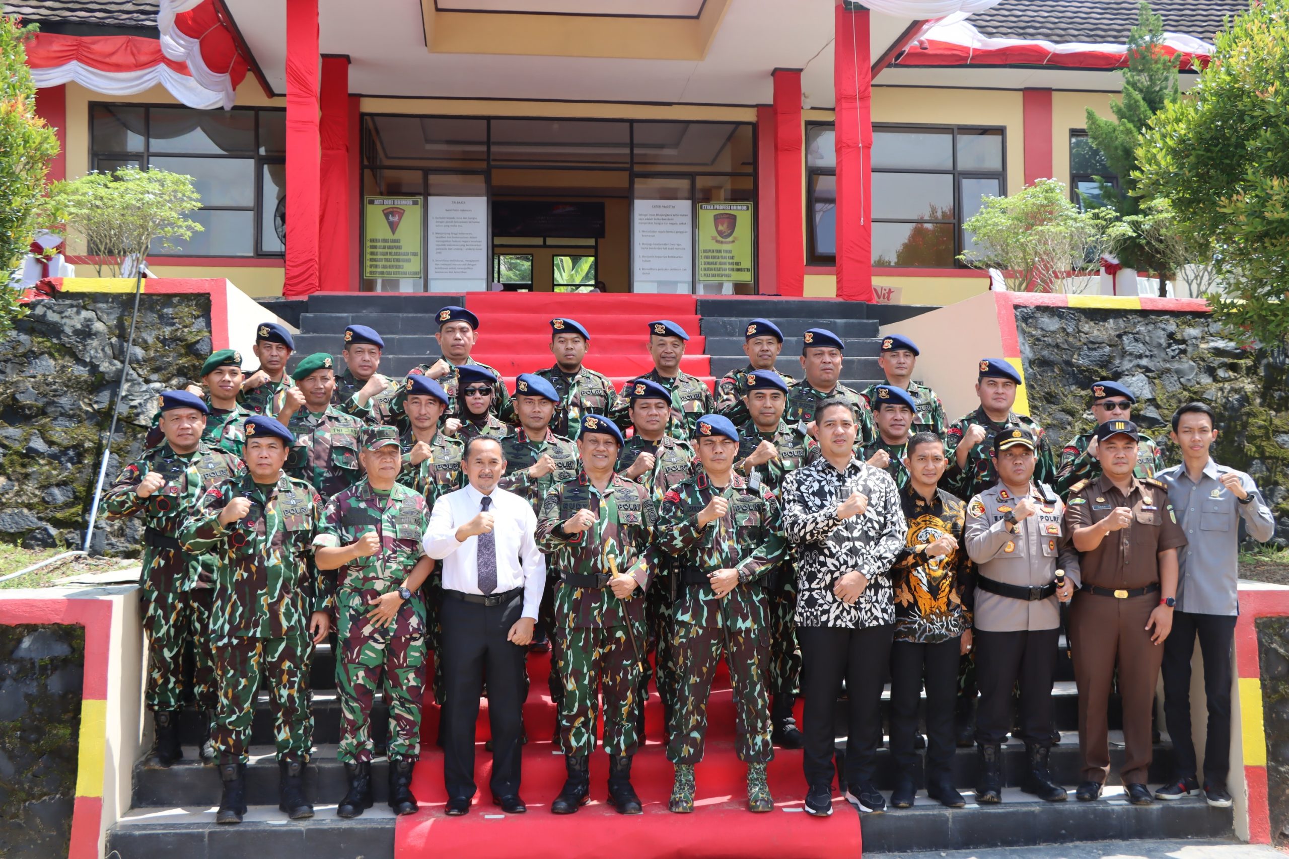 Kapolres Lebak Hadiri Peresmian Batalyon C Pelopor Sat Brimobda Banten oleh Kapolda Banten