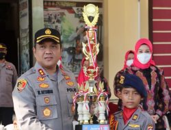 Kapolres Lebak Apresiasi kepada Polisi Cilik Raih Juara I Lomba Pocil Tingkat Polda Banten