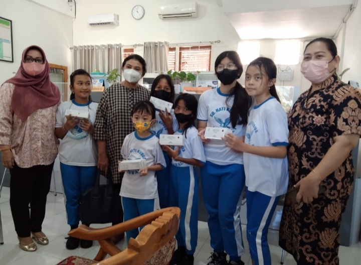 SD rajawalikatolik mengutamakan kesehatan murid muridnya