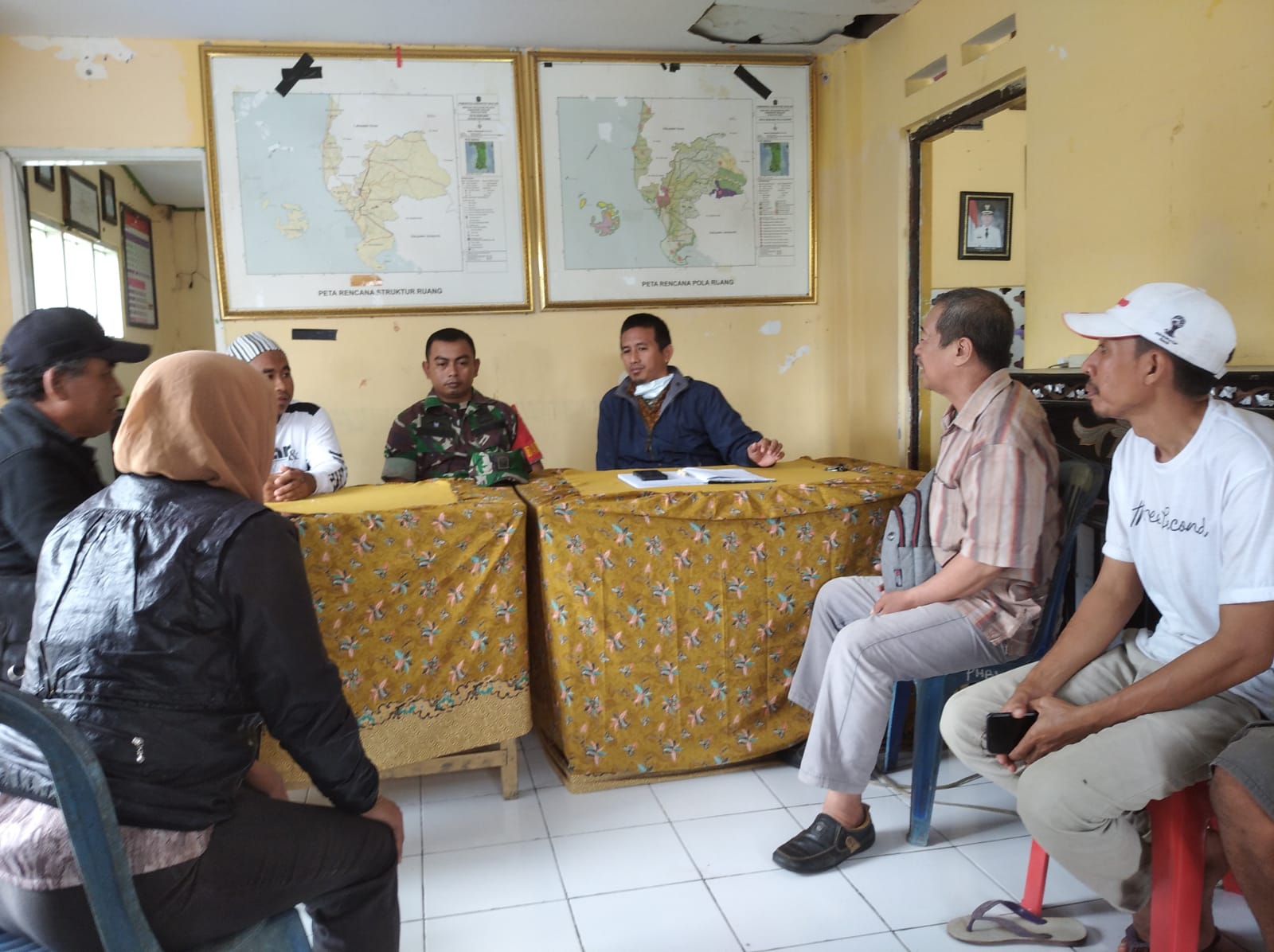 Husain dg.siama kuasa pendamping zainuddin bin dasong semangat mendampingi sampai selesai