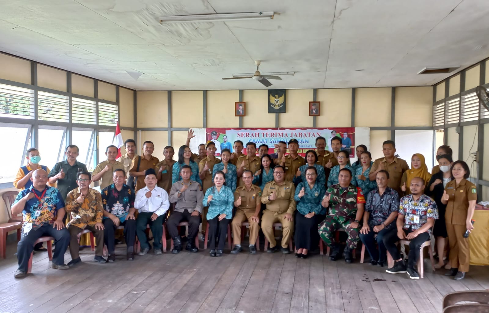 Serah Terima Jabatan ( Sertijab ) Camat Samalantan