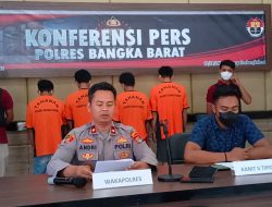 Amankan 5 Orang Pelaku dalam Operasi Peti Menumbing 2022 Polres Bangka Barat Amankan 5 Orang Pelaku dalam Operasi Peti Menumbing 2022 Polres Bangka Barat