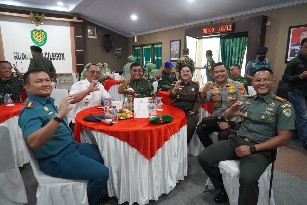 Lakukan Kunker ke Kodim 0623/Cilegon, Danrem 064/MY Ungkap Siap Sejahterakan Prajurit