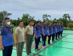 Olahraga Bersama Polres, dan Kodim di Mapolres Bangka Barat Olahraga Bersama Polres, dan Kodim di Mapolres Bangka Barat