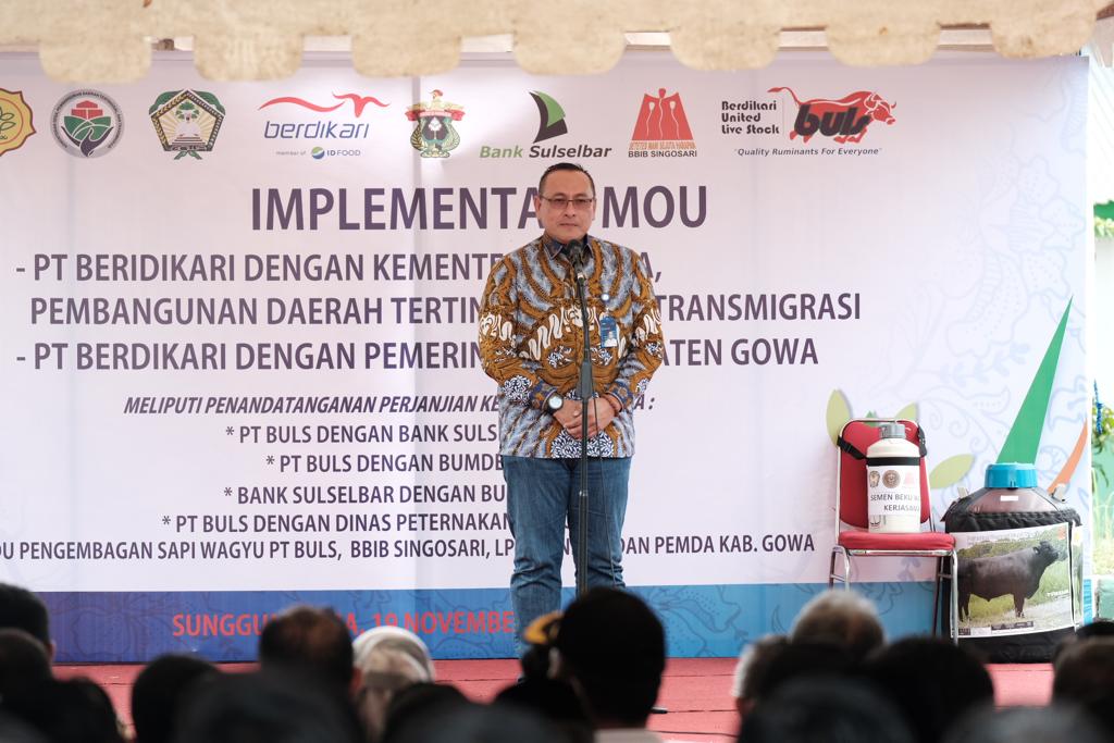 Fokus Tingkatkan Sektor Peternakan, Pemkab Gowa Gagas Pengembangan Sapi Wagyu