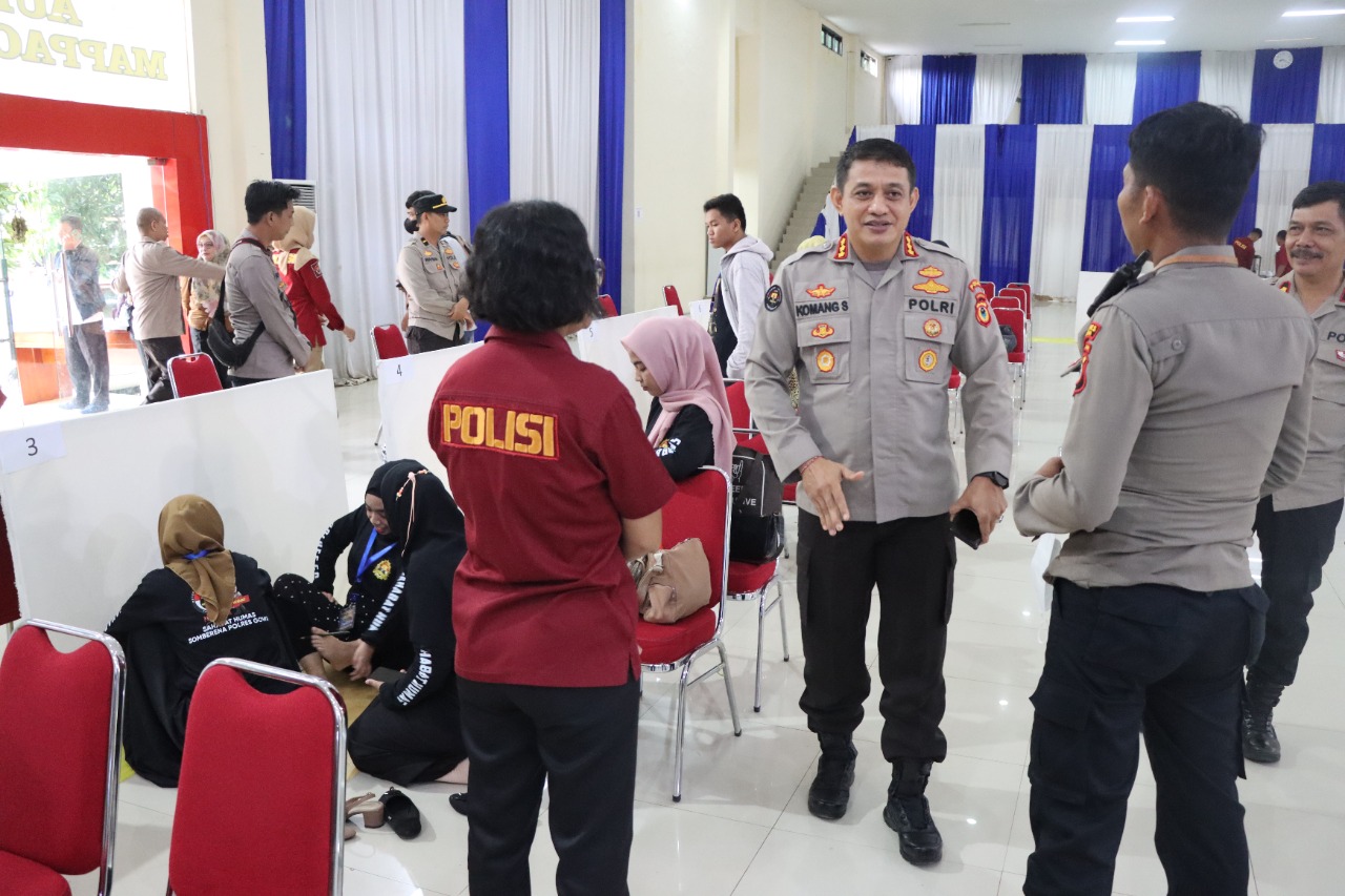 Kasi Humas Polres Gowa Hadiri Pembukaan Festival Police ART 2022