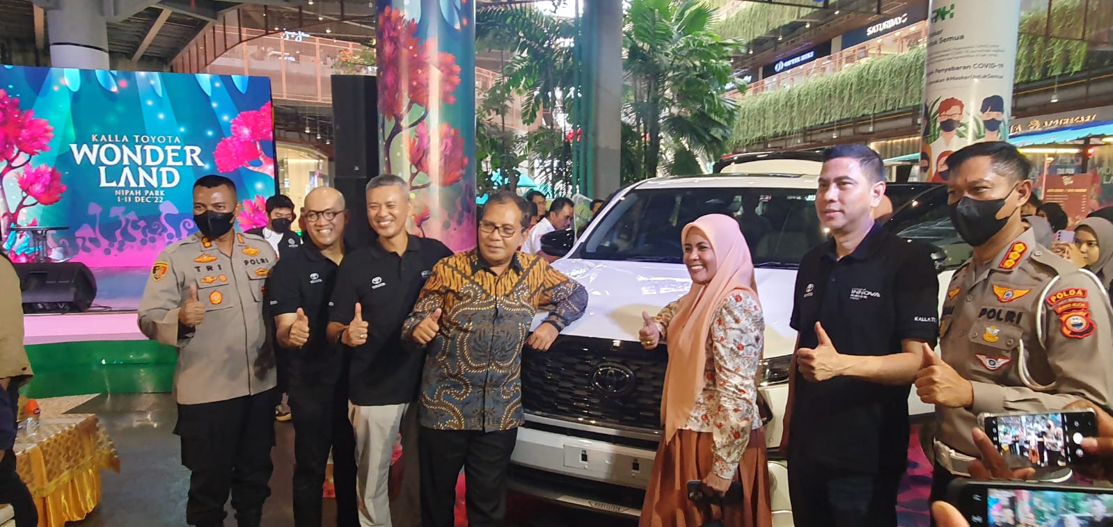 Hadiri Launching Toyota All New Kijang Innova Zenix, Ini Harapan Kapolres Gowa