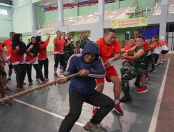 Seru, Danrem 064/MY Ikut Lomba Tarik Tambang Seru, Danrem 064/MY Ikut Lomba Tarik Tambang