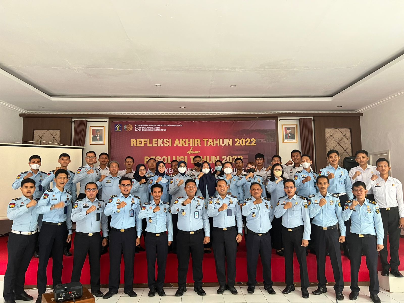 Sambut Gemilang 2023, Lapas Rangkasbitung Gelar Refleksi & Resolusi