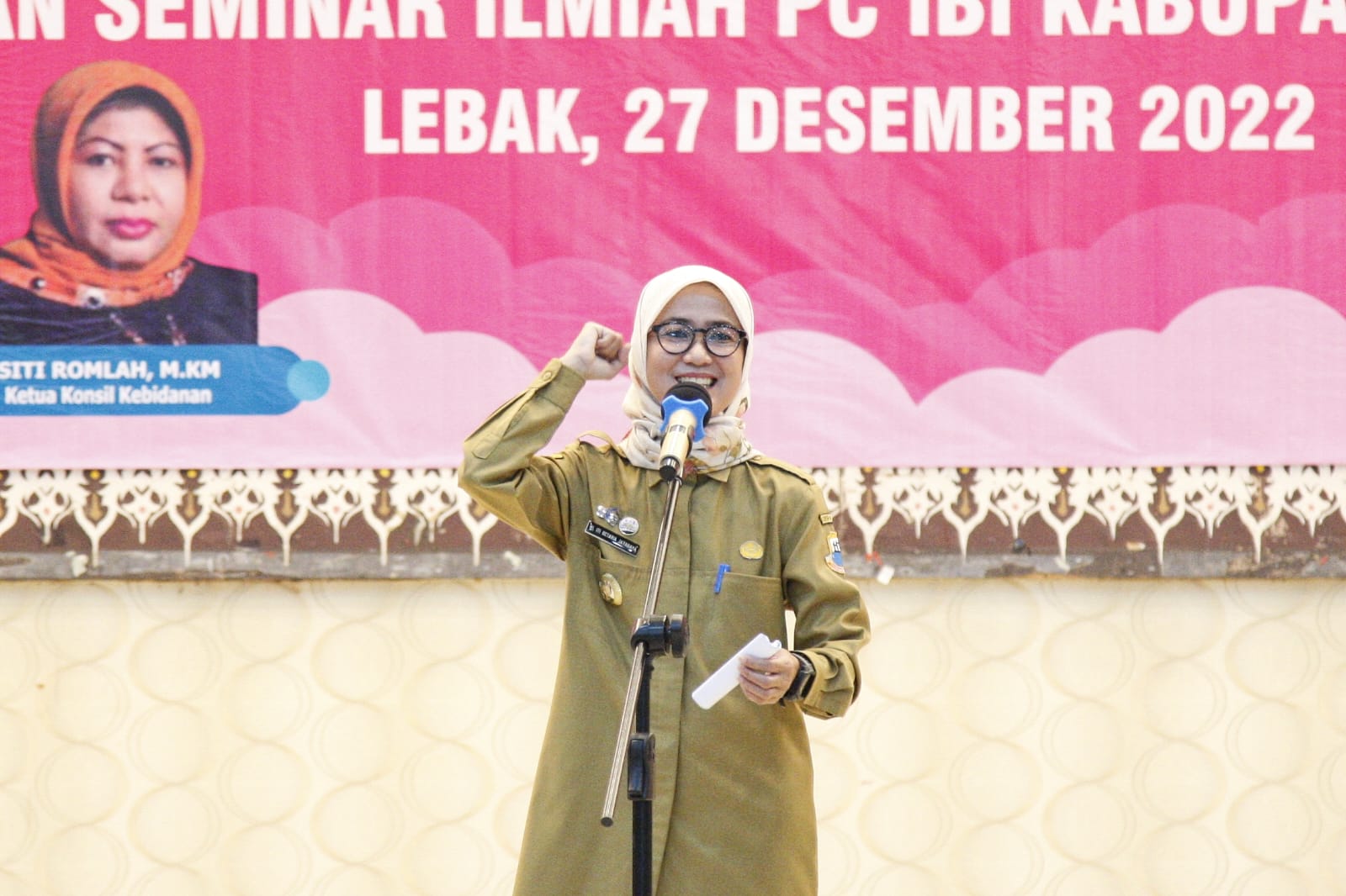 Bupati Iti Buka Rakercab Ikatan Bidan Indonesia Kabupaten Lebak