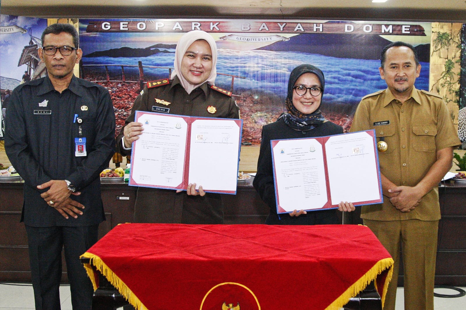 Ciptakan Sinergitas Dalam Pembangunan, Pemkab Lebak Tandatangani MoU dengan Kejari Lebak