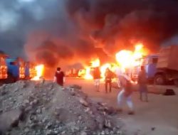 MOROWALI UTARA MENCEKAM.  BENTROKAN TKA CHINA VS PEKERJA PRIBUMI AKHIRNYA MELEDAK