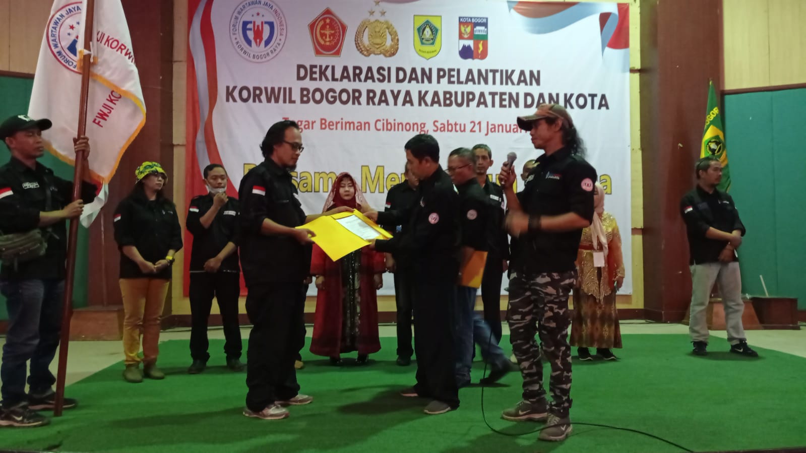 FWJ Indonesia Korwil Bogor Raya Resmi Dikukuhkan