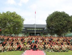OLAHRAGA BERSAMA WUJUD NYATA SINERGITAS TNI – POLRI