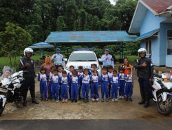 Pengenalan profesi Pomau dan pengenalan berlalu lintas 