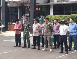 Koramil 07/Cipayung Bersama Forkopincam Kec. Cipayung Gelar Apel Kesiapan Antisipasi Banjir