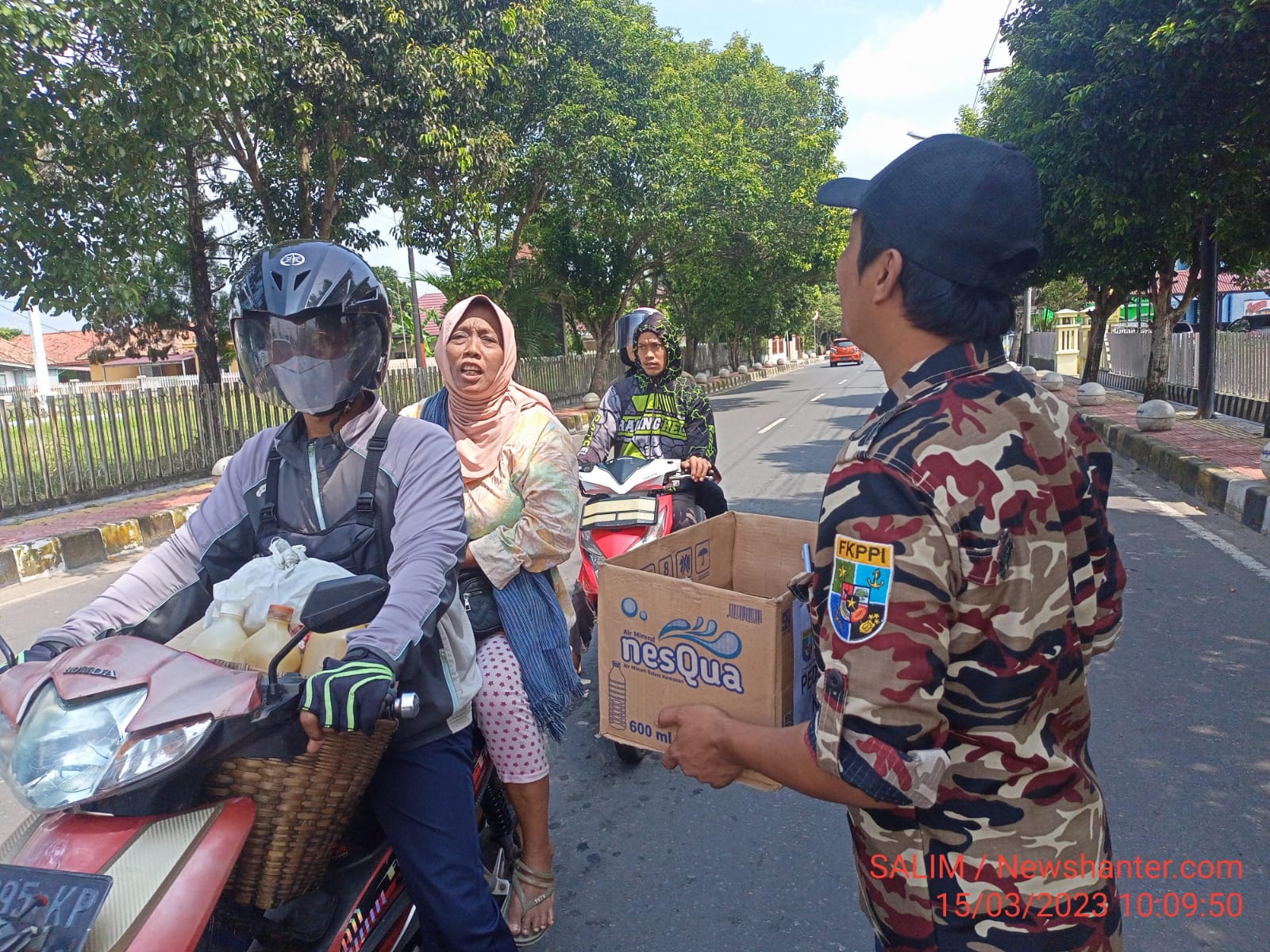 KB FKPPI 0602 OKI Peduli Lahat Lakukan Penggalangan Dana