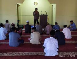 Jum’at Curhat Polsek Pattallassang, Kapolsek Terima Langsung Saran dan Keluhan Warga Sabintang