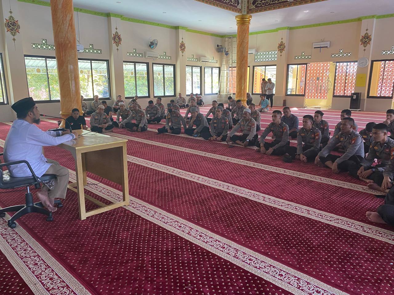 Tingkatkan Iman dan Taqwa di Bulan Suci Ramadhan, Polres Takalar Gelar Binrohtal