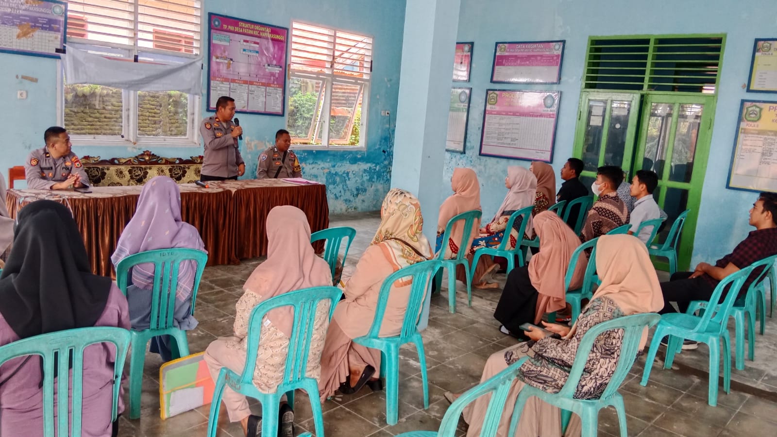 Gelar Giat Jum’at Curhat, Kapolsek Mapsu Himbau Warga Jaga Kamtibmas di Bulan Suci Ramadhan