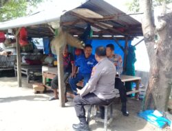 Kapolsek Marbo Dengar Keluhan Warga Lamangkia Melalui Giat Bertajuk “Jumat Curhat”,