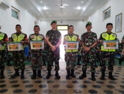 Dandim 0601/Pandeglang, Serahkan Secara Simbolis Tunjangan Hari Raya (THR) Dari Kasad