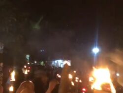 Warga Masyarakat Kampung Cikupa Gelar Pawai Takbir Keliling