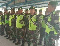 Kodim 0601/Pandeglang Turunkan Personil Lakukan PAM VVIP RI II