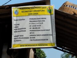 Terkait Pengerjaan Fisik Desa Candi Diduga Di Borongkan, Ini Kata Ekbang Kecamatan Curugbitung.