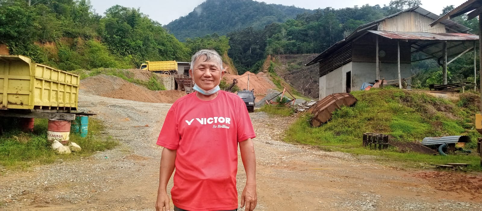 Gawat! Usaha Produksi Batu Milik Tjin Sin Jung Belum Bayar Retribusi Pajak Sudah 5 Tahun.