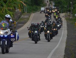 Tempuh Jarak Ratusan Kilometer, Danrem 064/MY Dampingi Pangdam III/Siliwangi Monitoring Wilayah Lebak Dan Pandeglang