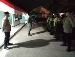 Koramil 0302/Warung Gunung  Bersama Aparat Lainnya Adakan Patroli Gabungan Untuk Memberika Rasa Aman Dan Nyaman Bagi Warga
