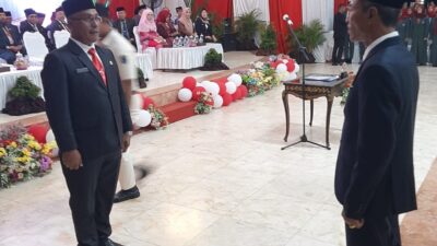 Wabup Shodiq Kukuhkan 39 Anggota Paskibraka OKI 2023