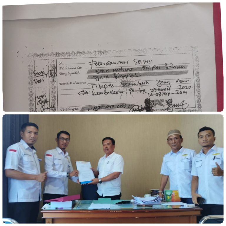 DUGAAN PENIPUAN OKNUM WAKIL KETUA DPRD TUBA, LASKAR LAMPUNG PERTANYAKAN KE APH