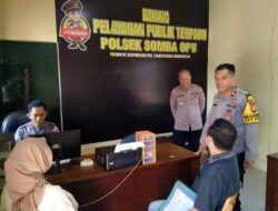 Cek Pelayanan SPKT dan ruang tahanan Wakapolres Gowa tekankan hal ini.*