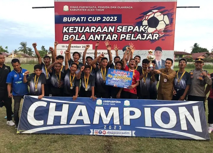 SMAN 1 IDI Juarai Turnamen Antar Pelajar Piala Bupati Cup 