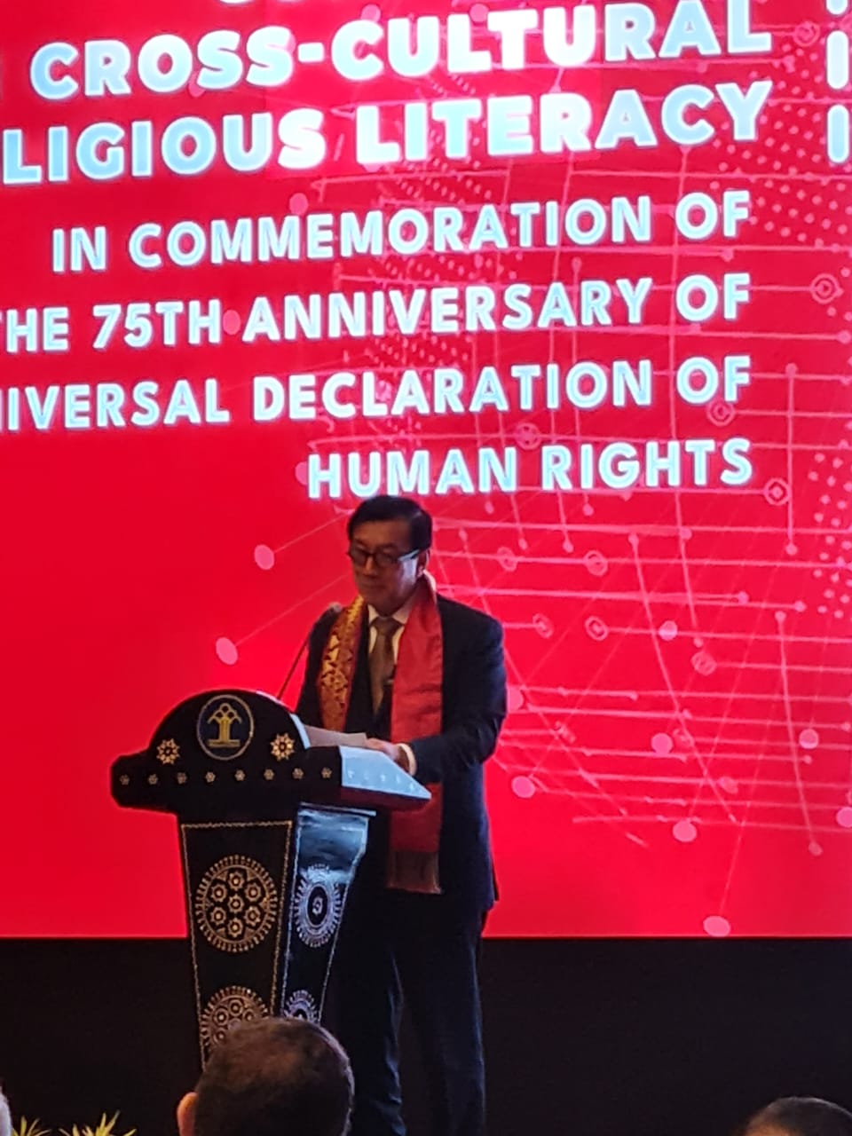 Menkumham Tekankan Pentingnya Literasi Keagamaan Lintas Budaya