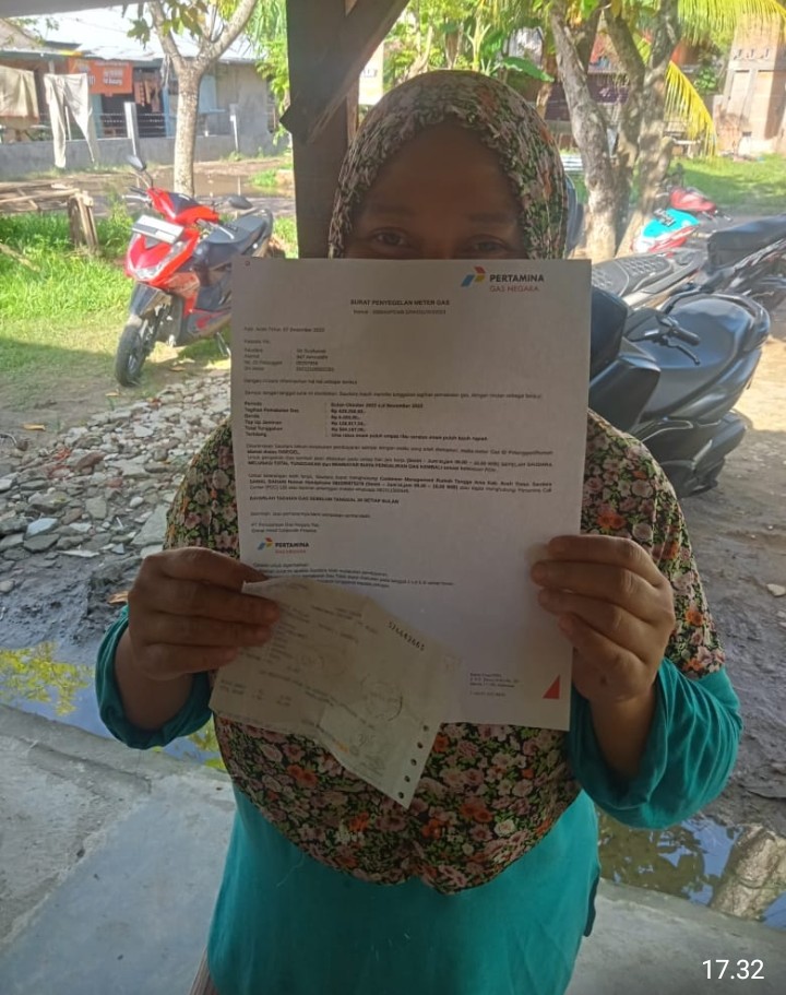 Buseeeettt……Tagihan Pemakaian Gas Rumah Tangga Tiba –Tiba Bengkak, Sejumlah Pelanggan Tak mau Bayar 