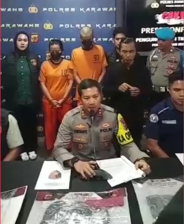 Dikira Pembegalan Kasus Pembunuhan Dikarawang Ternyata Modus Didalangi Istri Sendiri