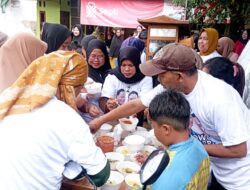 Brilian : Bagikan Ribuan Porsi Bakso, Kaos, dan Kalender untuk Meningkatkan Partisipasi Pemilih Kabupaten Bekasi